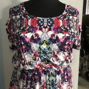 Cato Elastic Waist Maxi Dress